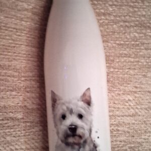 Drinks Bottle with Westie design